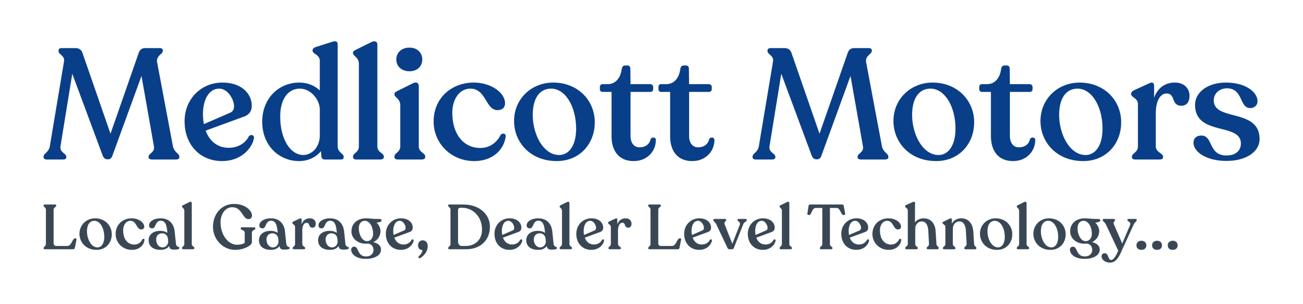 Medlicott Motors // Congleton, Staffordshire Logo
